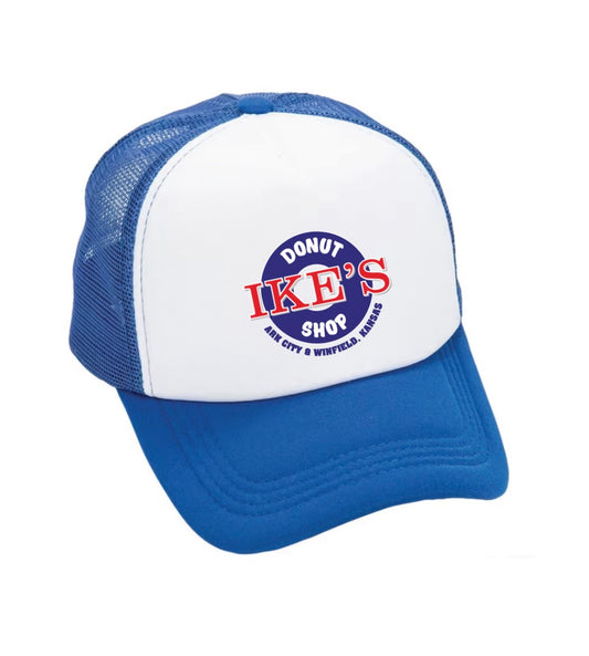 Royal Blue Trucker Hat “Ike’s Logo”