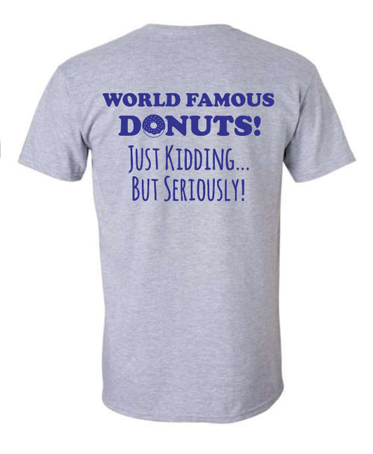 Ike’s T-Shirt (Blue Lettering)