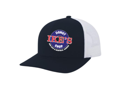 Navy- Trucker Hat LOGO